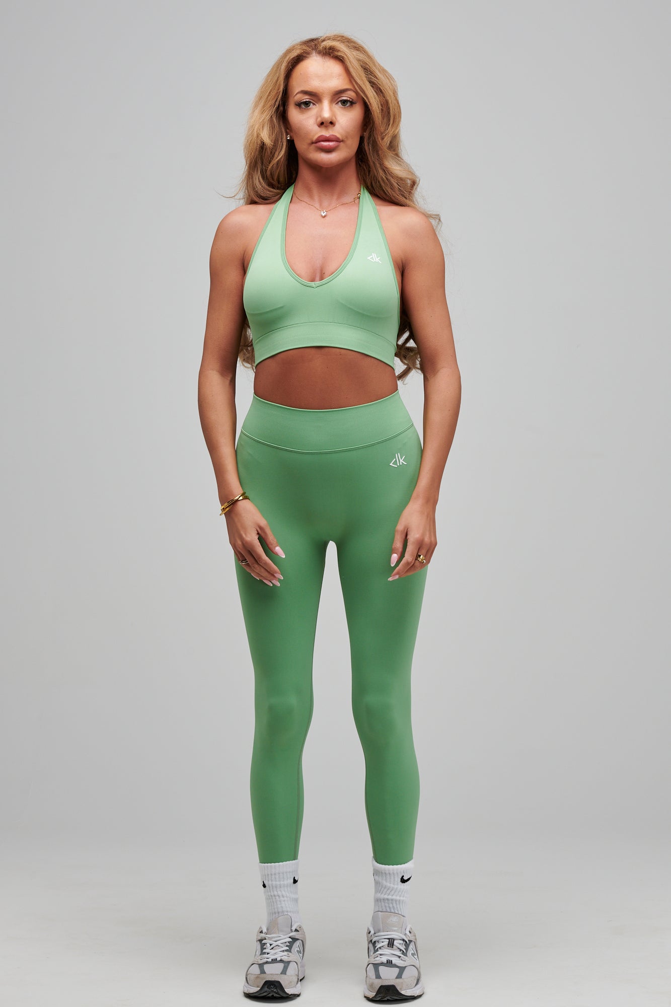 SNATCHED SEAMLESS LEGGINGS- GREEN